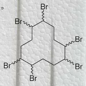 Formule développée d'une molécule de HBCD | © CRB Analyse Service GmbH